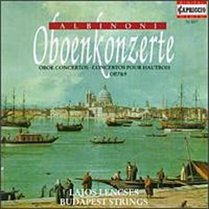 Albinoni Tomaso - Oboe Concertos i gruppen CD hos Bengans Skivbutik AB (5503580)