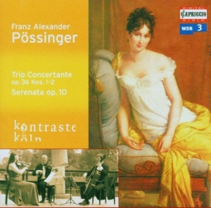 Pössinger Franz - Music For String Trio i gruppen CD hos Bengans Skivbutik AB (5503582)