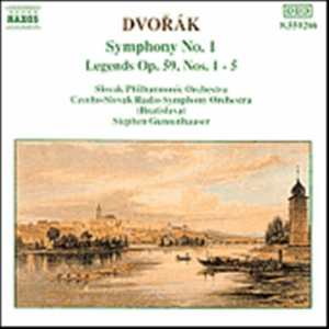 Dvorak Antonin - Symphony 1 i gruppen CD / Klassiskt hos Bengans Skivbutik AB (5503754)