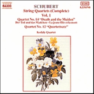 Schubert Franz - String Quartets Vol 1 i gruppen CD / Klassiskt hos Bengans Skivbutik AB (5503760)