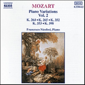 Mozart Wolfgang Amadeus - Piano Variations Vol 2 i gruppen CD / Klassiskt hos Bengans Skivbutik AB (5503761)