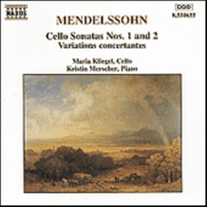 Mendelssohn Felix - Cello Sonatas 1 & 2 i gruppen CD / Klassiskt hos Bengans Skivbutik AB (5503762)