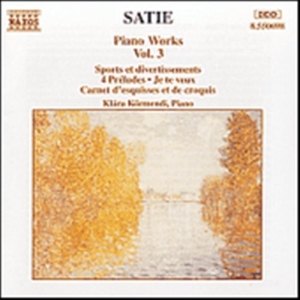 Satie Erik - Piano Works Vol 3 i gruppen CD / Klassiskt hos Bengans Skivbutik AB (5503763)