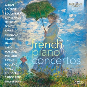 Various - French Piano Concertos (12 Cd) i gruppen CD / Klassiskt hos Bengans Skivbutik AB (5503880)