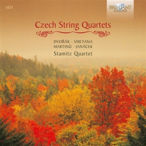 Stamitz Quartet - Czech String Quartets i gruppen CD hos Bengans Skivbutik AB (5503886)