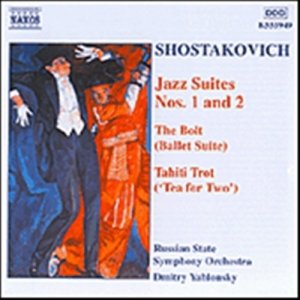 Shostakovich Dmitry - Jazz Suites 1 & 2 i gruppen Externt_Lager / Naxoslager hos Bengans Skivbutik AB (550403)