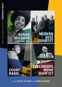 Sarah Vaughan Count Basie Mo - Jazz Legends - Limited Collect i gruppen ÖVRIGT / Musik-DVD & Bluray hos Bengans Skivbutik AB (5504359)