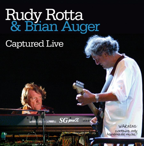 Rotta Rudy And Brian Auger - Captured Live i gruppen CD / Toppsäljare hos Bengans Skivbutik AB (550545)