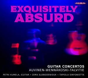 Kumela Petri Tapiola Sinfonietta - Equisitely Absurd - Guitar Concerto i gruppen Externt_Lager / Naxoslager hos Bengans Skivbutik AB (5505869)