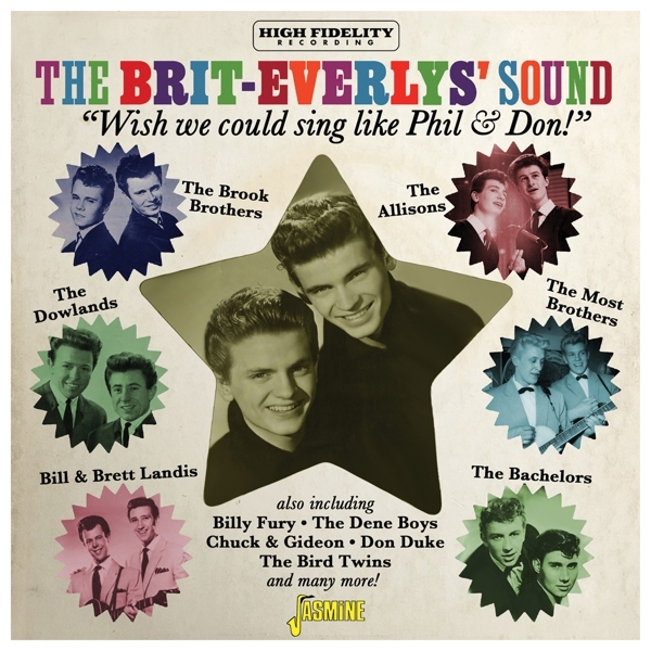 Various - Brit-Everlys' Sound - Wish We Could Sing Like Phil & Don! i gruppen CD / Pop-Rock hos Bengans Skivbutik AB (5505893)