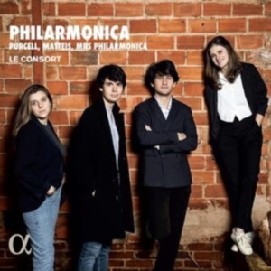 Nicola Matteis Mrs. Philarmonica - Matteis, Mrs. Philarmonica & Purcel i gruppen Externt_Lager / Naxoslager hos Bengans Skivbutik AB (5506030)
