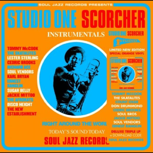 Soul Jazz Records Presents - Studio One Scorcher (Transparent Or i gruppen VINYL / Toppsäljare hos Bengans Skivbutik AB (5506052)