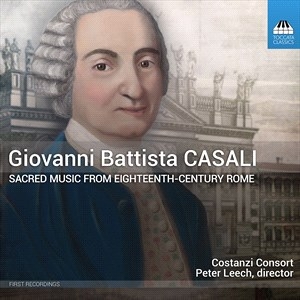 Casali Giovanni Battista - Sacred Music From Eighteenth-Centur i gruppen Externt_Lager / Naxoslager hos Bengans Skivbutik AB (5506118)