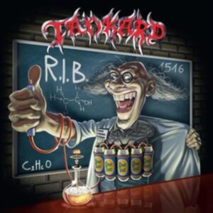 Tankard - R.I.B. (Red/White/Black Splatter Vi i gruppen VINYL / Hårdrock hos Bengans Skivbutik AB (5506331)