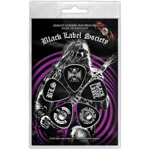 Black Label Society - Zakk Wylde Plectrum Pack i gruppen MERCHANDISE / Merch / Hårdrock hos Bengans Skivbutik AB (5506459)