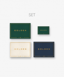 Jungkook (Bts) - Golden (Set)+(Weverse Albums ver.) Set+W i gruppen Minishops / K-Pop Minishops / BTS hos Bengans Skivbutik AB (5506474)