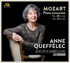 Anne Queffelec - Mozart Klavierkonzerte Kv 466 & 595 i gruppen CD / Klassiskt hos Bengans Skivbutik AB (5506487)