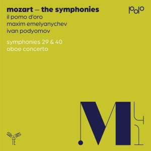 Il Pomo D'oro / Maxim Emelyanychev - Mozart Sinfonien 29 & 40/Oboenkonzert i gruppen CD / Klassiskt hos Bengans Skivbutik AB (5506492)