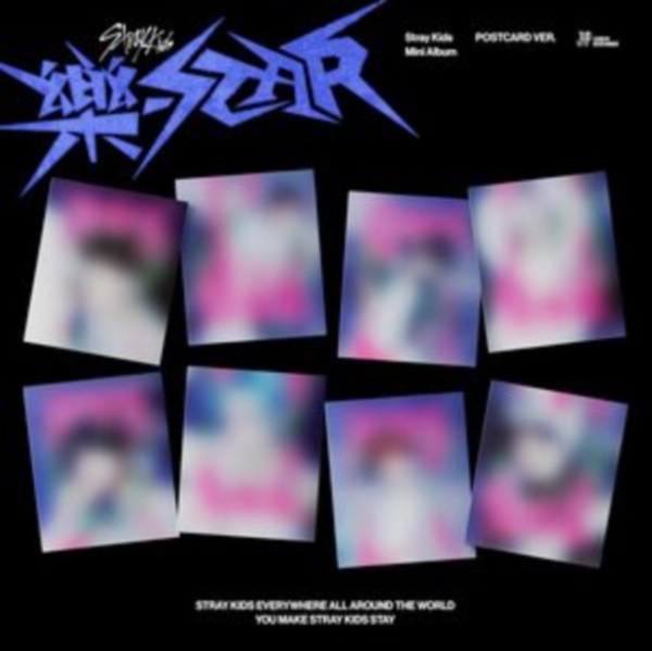 Stray Kids - Star (Postcard Random Ver) i gruppen CD / K-Pop hos Bengans Skivbutik AB (5506625)