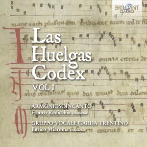 Armoniosoincanto Gruppo Vocale Gar - Las Huelgas Codex, Vol. 1 i gruppen Externt_Lager / Naxoslager hos Bengans Skivbutik AB (5507084)