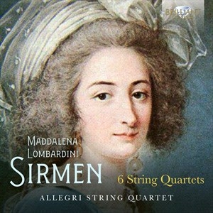 Sirmen Maddalena Lombardini - 6 String Quartets i gruppen Externt_Lager / Naxoslager hos Bengans Skivbutik AB (5507091)