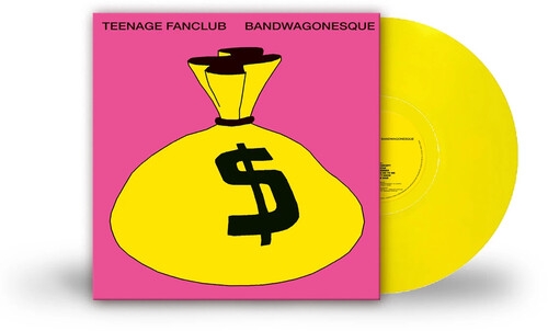 Teenage Fanclub - Bandwagonesque - Yellow Lp i gruppen VINYL / Pop-Rock hos Bengans Skivbutik AB (5507143)