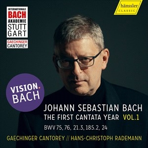 Bach Johann Sebastian - Vision.Bach, Vol. 1 - The First Can i gruppen Externt_Lager / Naxoslager hos Bengans Skivbutik AB (5507189)