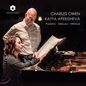 Charles Owen & Katya Apekisheva - Works For Four Hands i gruppen Externt_Lager / Naxoslager hos Bengans Skivbutik AB (5507201)