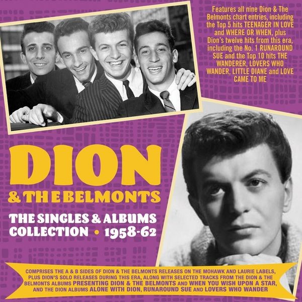 Dion & The Belmonts - The Singles & Albums Collection 195 i gruppen CD / Pop-Rock hos Bengans Skivbutik AB (5507916)