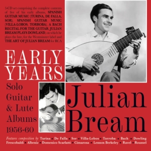 Julian Bream - Early Years - Solo Guitar & Lute Al i gruppen CD / Pop-Rock hos Bengans Skivbutik AB (5508033)