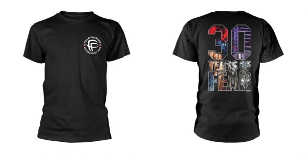 Fear Factory - T/S 30 Years Of Fear (Xxxl) i gruppen MERCH / Kläder / T-shirts hos Bengans Skivbutik AB (5508172)