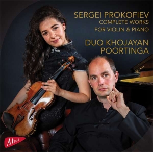 Khojayan Meri / Robert Poortinga - Prokofiev: Complete Works For Violin And i gruppen CD / Klassiskt hos Bengans Skivbutik AB (5508229)
