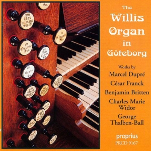 Fredrik Albertsson & Magnus Kjellso - The Willis Organ In Gothenburg i gruppen CD / Klassiskt hos Bengans Skivbutik AB (5508262)