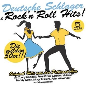 Blandade Artister - Deutsche Schlager & Rock'n'roll Hit i gruppen CD / Pop hos Bengans Skivbutik AB (550830)