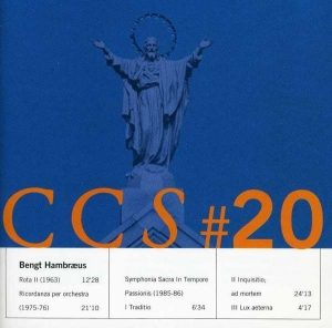 Hambraeus Bengt - Ccs#20 i gruppen CD / Klassiskt hos Bengans Skivbutik AB (5508549)