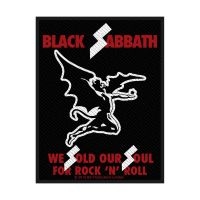Black Sabbath - Patch - Sold Our Souls i gruppen MERCHANDISE / Tygmärke / Hårdrock hos Bengans Skivbutik AB (5508611)