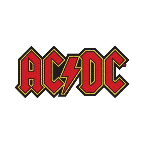 Ac/Dc - Patch - Logo Cut-Out i gruppen MERCH / Accessoarer / Tygmärken hos Bengans Skivbutik AB (5508615)