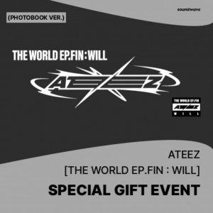 Ateez - The World Ep.Fin : Will (Random) + Sw i gruppen Minishops / K-Pop Minishops / ATEEZ hos Bengans Skivbutik AB (5508646)