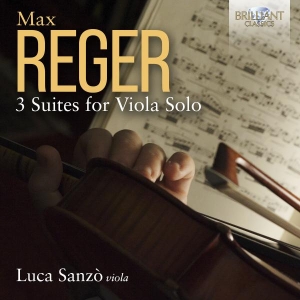 Reger Max - 3 Suites For Viola Solo i gruppen Externt_Lager / Naxoslager hos Bengans Skivbutik AB (5508876)