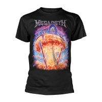 Megadeth - T/S Bomb Splatter (S) i gruppen MERCHANDISE / T-shirt / Hårdrock hos Bengans Skivbutik AB (5508911)