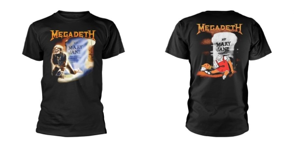 Megadeth - T/S Mary Jane (Xxxl) i gruppen MERCH / Kläder / T-shirts hos Bengans Skivbutik AB (5508933)