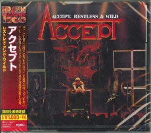 Accept - Restless And Wild i gruppen ÖVRIGT / Övrigt / aub hos Bengans Skivbutik AB (5508985)