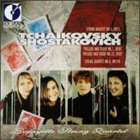 Tschaikowsky/Schostakowitsch - String Quartet No 1 i gruppen CD / Klassiskt hos Bengans Skivbutik AB (5509043)