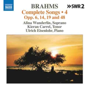 Brahms Johannes - Sechs Gesange, Op. 6 Acht Lieder U i gruppen Externt_Lager / Naxoslager hos Bengans Skivbutik AB (5509055)