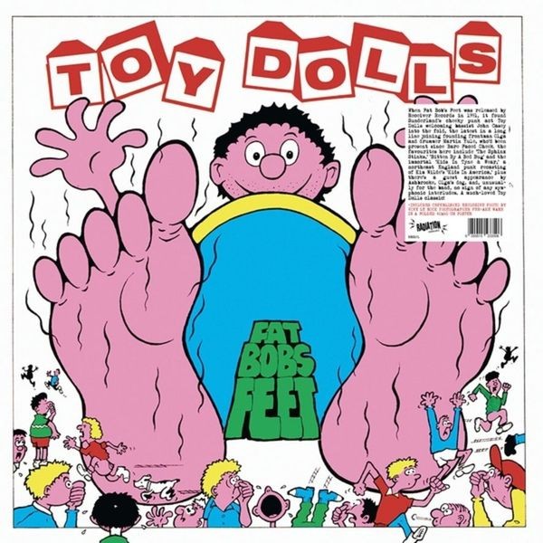 Toy Dolls - Fat Bobs Feet (Blue Vinyl Lp + Post i gruppen VINYL / Pop-Rock hos Bengans Skivbutik AB (5509313)