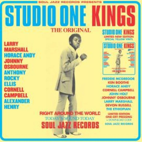 Soul Jazz Records Presents - Studio One Kings (Yellow Vinyl) i gruppen VINYL / Toppsäljare hos Bengans Skivbutik AB (5509630)