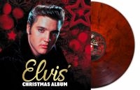 Presley Elvis - Christmas Album (Red Marbled Vinyl i gruppen VINYL / Julmusik hos Bengans Skivbutik AB (5509793)