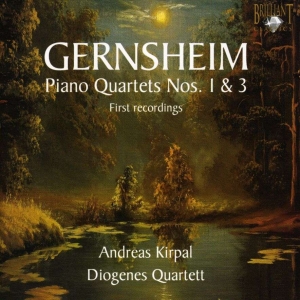 Gernsheim - Gernsheim: Piano Quartets Nos. 1 & i gruppen CD / Klassiskt hos Bengans Skivbutik AB (5509881)