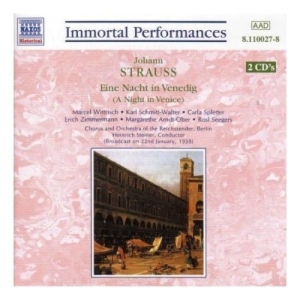 Strauss Johann - Strauss:A Night In Venice i gruppen CD / Klassiskt hos Bengans Skivbutik AB (5510030)