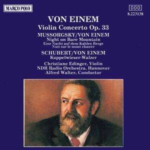 Einem Gottfried Von - Violin Conc i gruppen CD / Klassiskt hos Bengans Skivbutik AB (5510078)